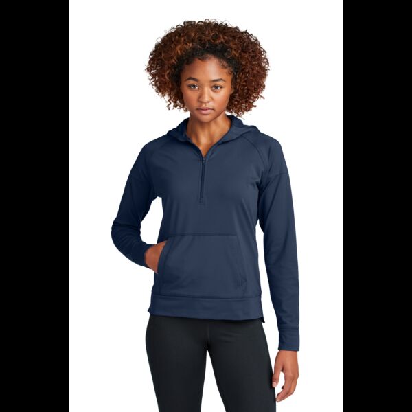 Women's Sport Wick ® Stretch 1/2 Zip Hoodie Thumbnail