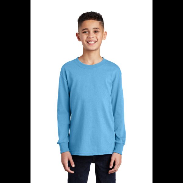 Youth Long Sleeve Core Cotton Tee Thumbnail