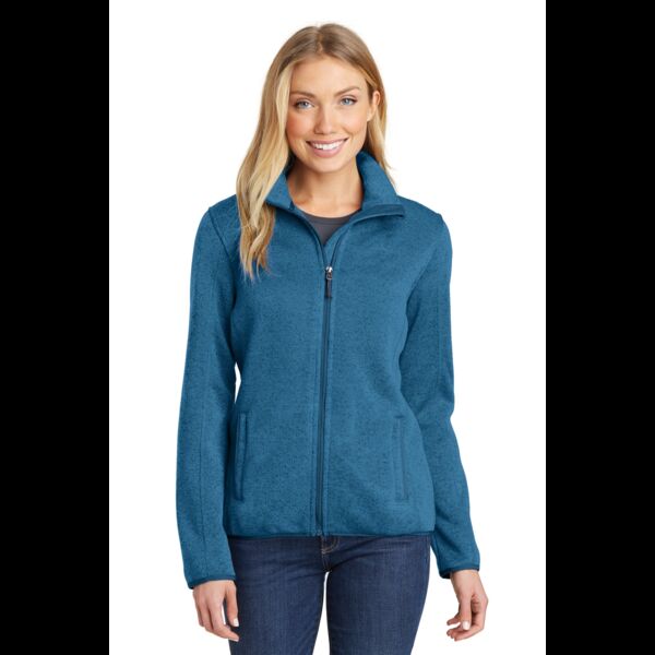 Women's Sweater Fleece Jacket Thumbnail