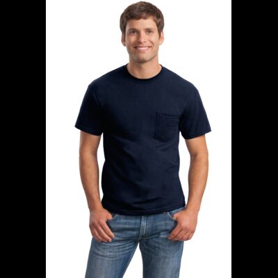 Ultra Cotton ® 100% US Cotton T Shirt with Pocket Thumbnail