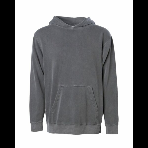 Youth Midweight Pigment-Dyed Hooded Sweatshirt Thumbnail