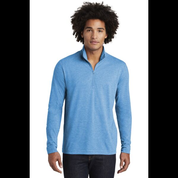 PosiCharge ® Tri Blend Wicking 1/4 Zip Pullover Thumbnail