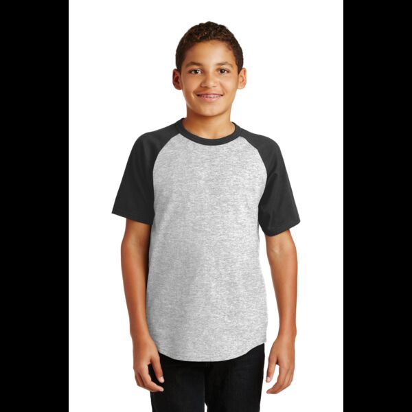 Youth Short Sleeve Colorblock Raglan Jersey Thumbnail