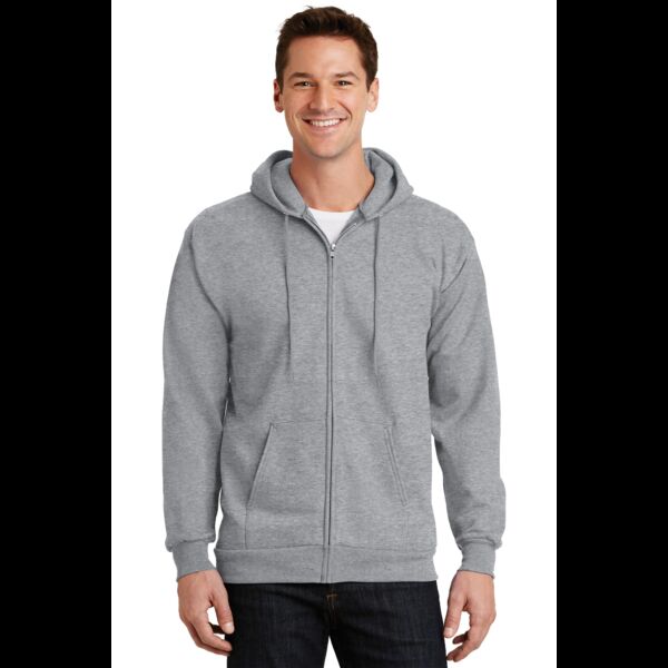 Essential Fleece Full Zip Hooded Sweatshirt Thumbnail
