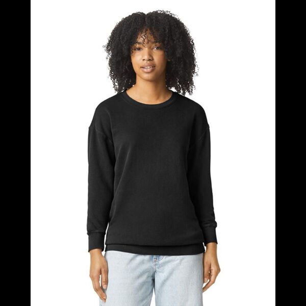 Garment-Dyed Lightweight Fleece Crewneck Sweatshirt Thumbnail
