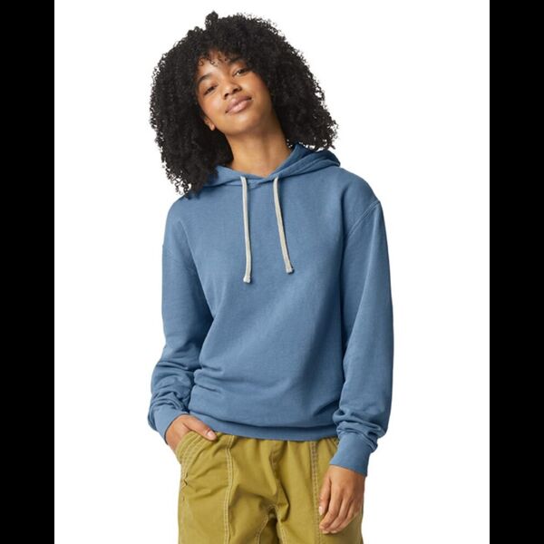 Garment-Dyed Lightweight Fleece Hooded Sweatshirt Thumbnail