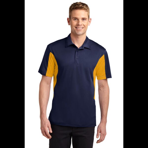 Side Blocked Micropique Sport Wick ® Polo Thumbnail