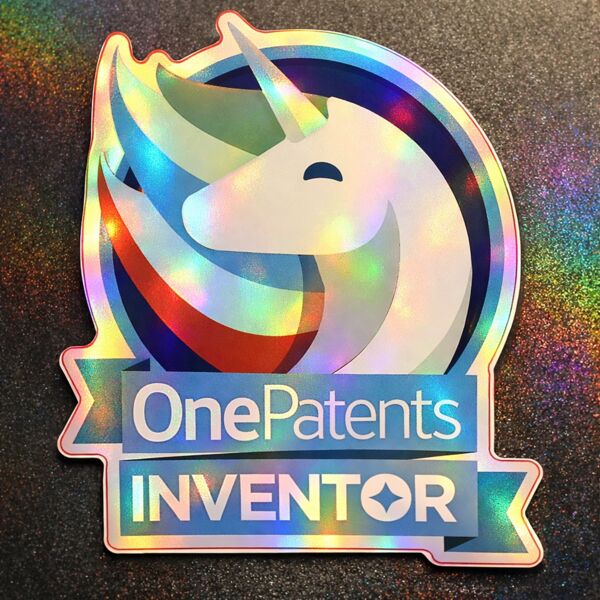 Holographic, 3 x 4, custom unicorn shape, full color Thumbnail