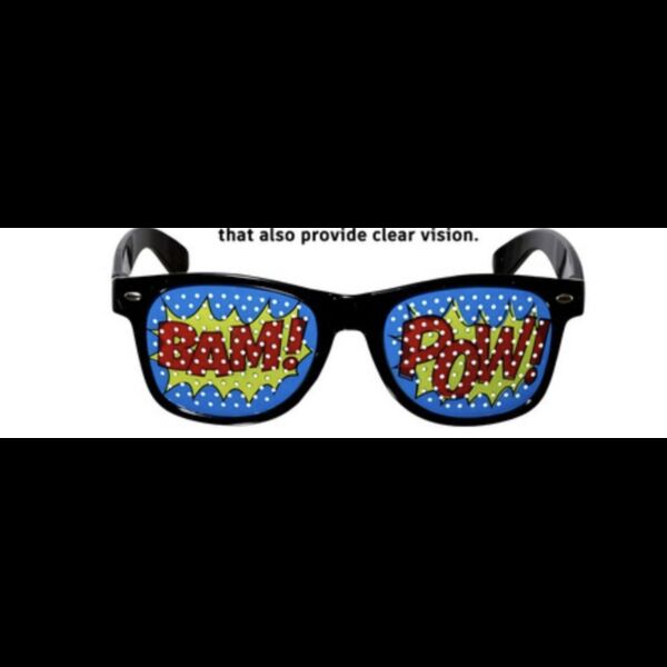 Plastic Pin Hole Sticker Printed Polarized Sunglasses Thumbnail