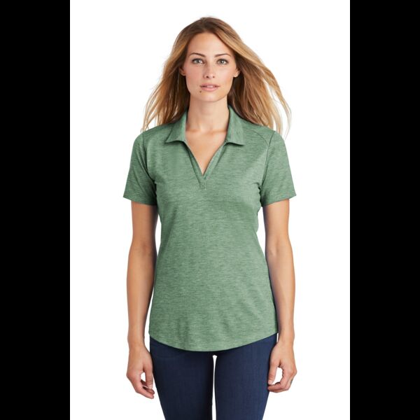Women's PosiCharge ® Tri Blend Wicking Polo Thumbnail